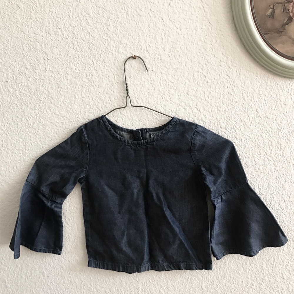 Denim Toddler Shirt